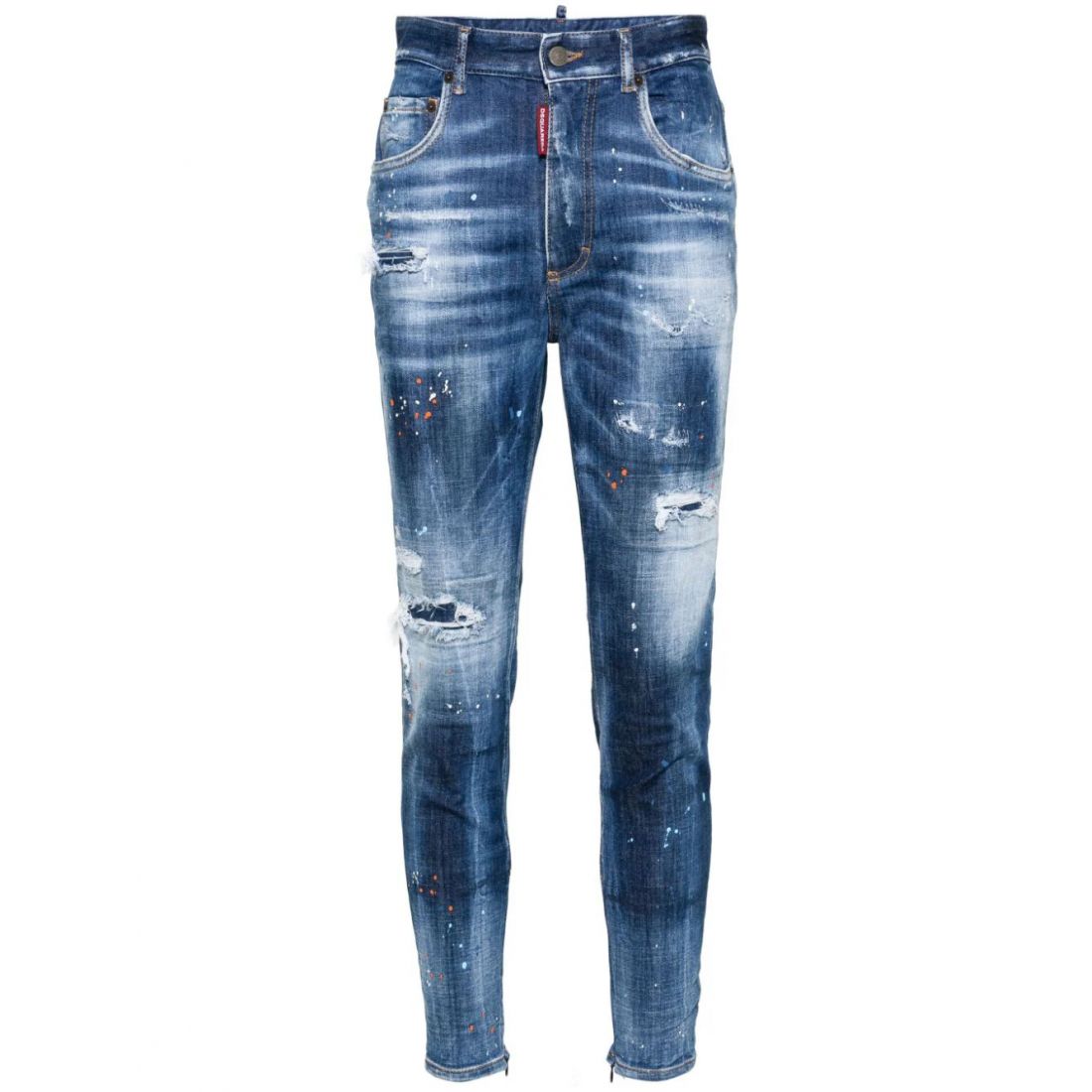 Dsquared2 - Jeans 'Paint-Splatter Distressed' pour Femmes