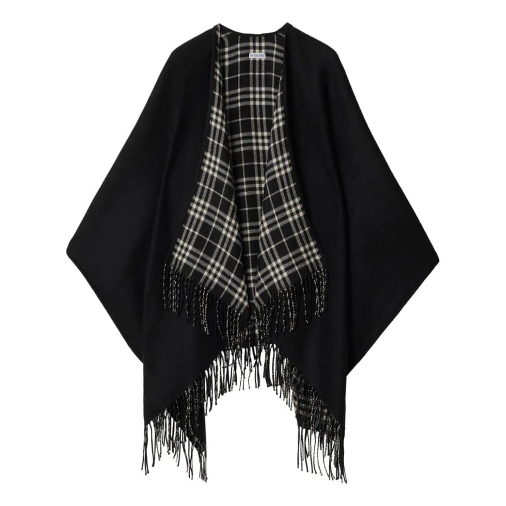 Burberry - Cape 'Checked' pour Femmes