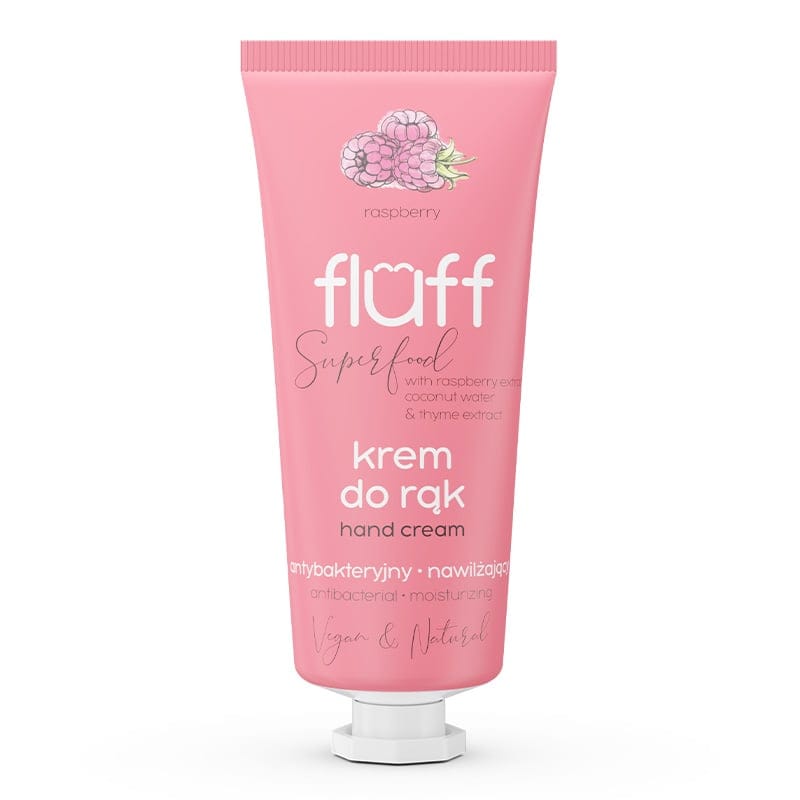Fluff - Crème pour les mains 'Raspberry Antibacterial & Moisturising' - 50 ml