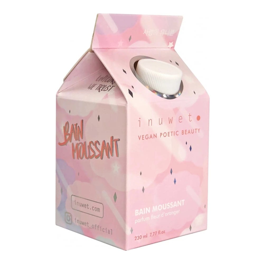 Inuwet - Bain moussant 'Milky Bath' - Fleurs d'Oranger 230 ml