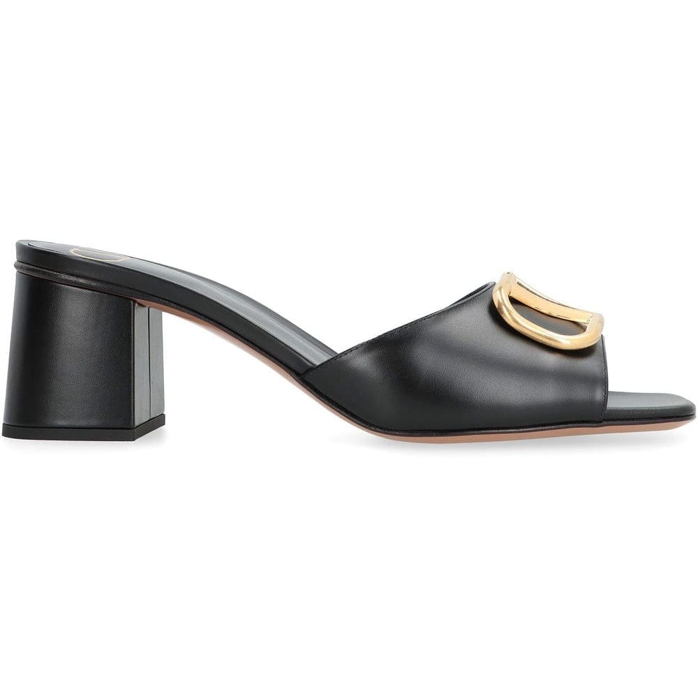 Valentino garavani - Mules à talon 'VLogo' pour Femmes