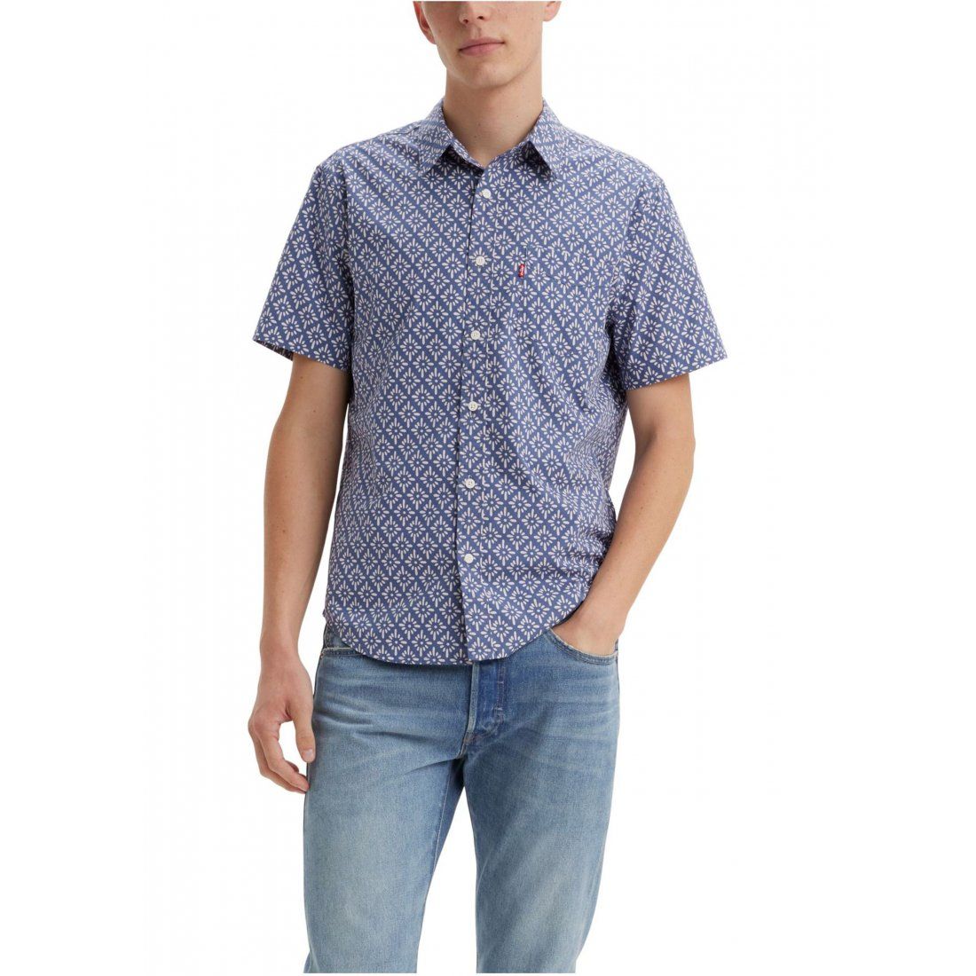 Levi's - Chemise à manches courtes 'Classic One Pocket Standard Button Down' pour Hommes