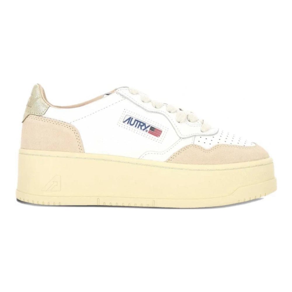 Autry - Sneakers à semelle plateforme 'Medalist Low-Top' pour Femmes
