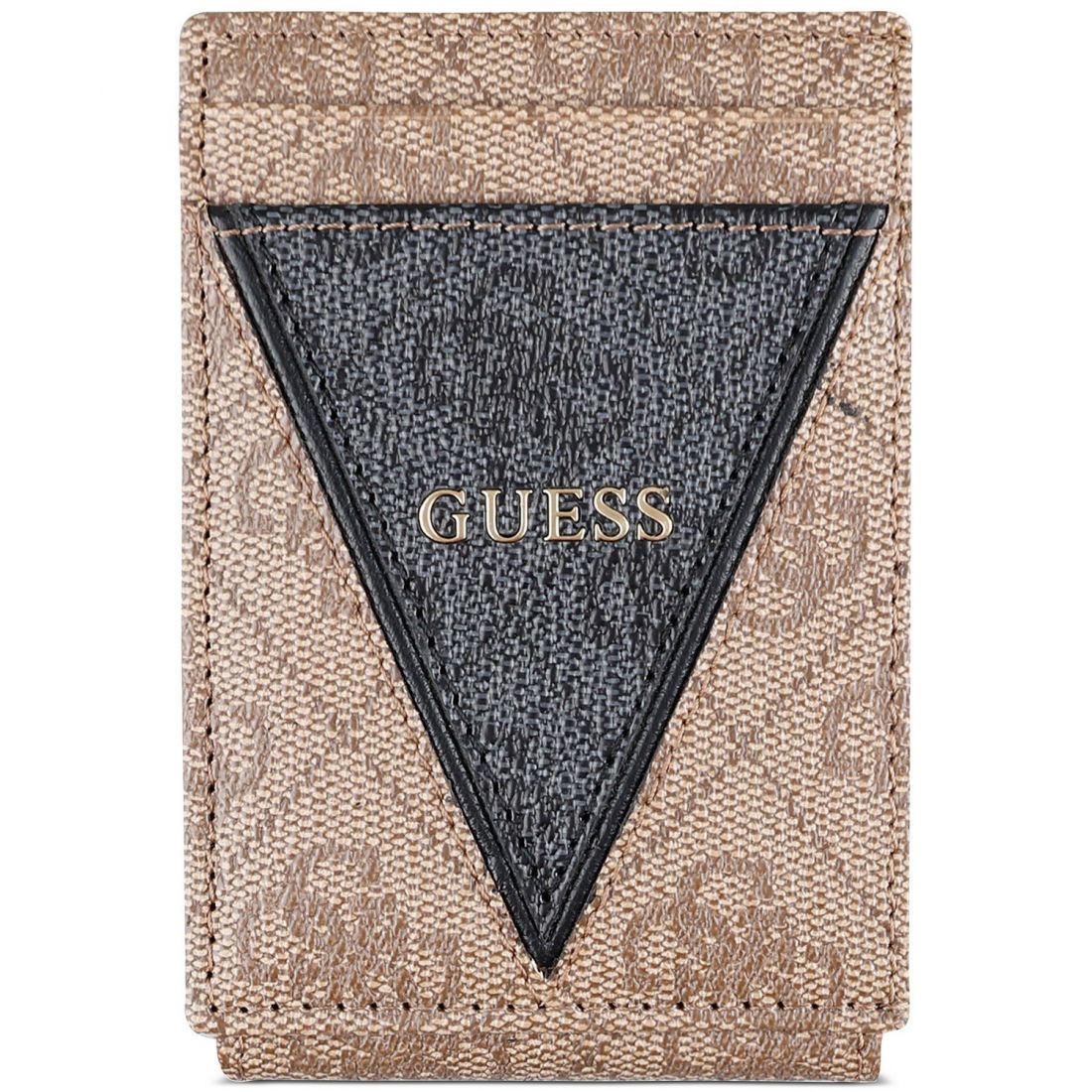 Guess - Portefeuille 'Quattro Patchwork Triangle Logo' pour Hommes