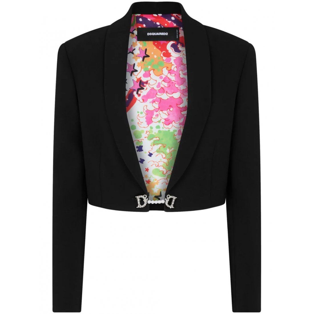 Dsquared2 - Blazer 'Logo-Plaque' pour Femmes