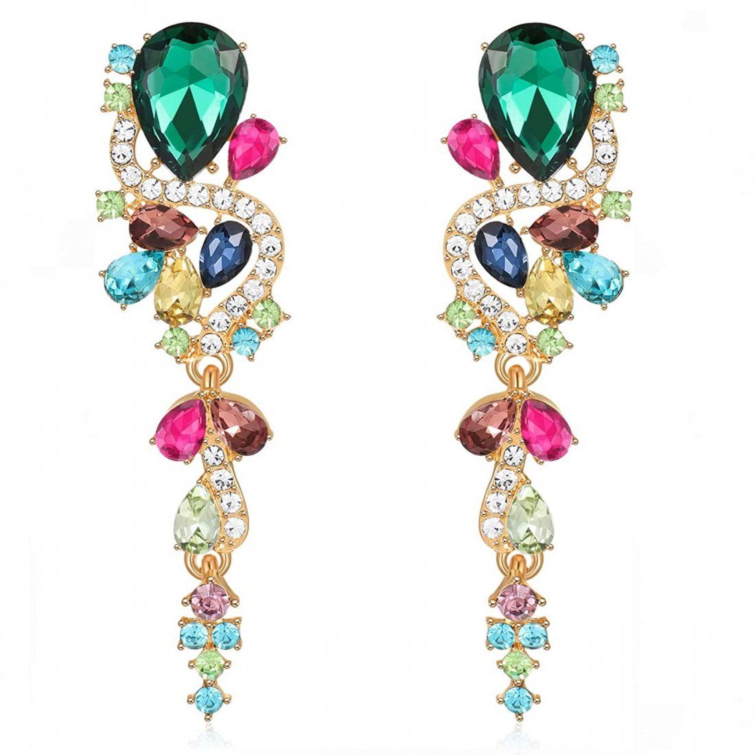 Liv Oliver - Boucles d'oreilles 'Statement Chandelier' pour Femmes