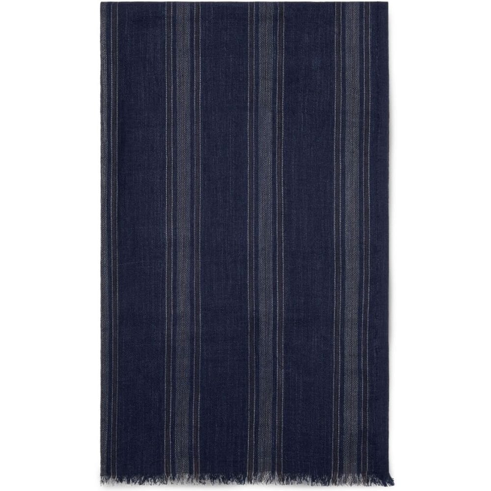 Brunello cucinelli - Foulard en soie 'Stripe-Pattern' pour Hommes