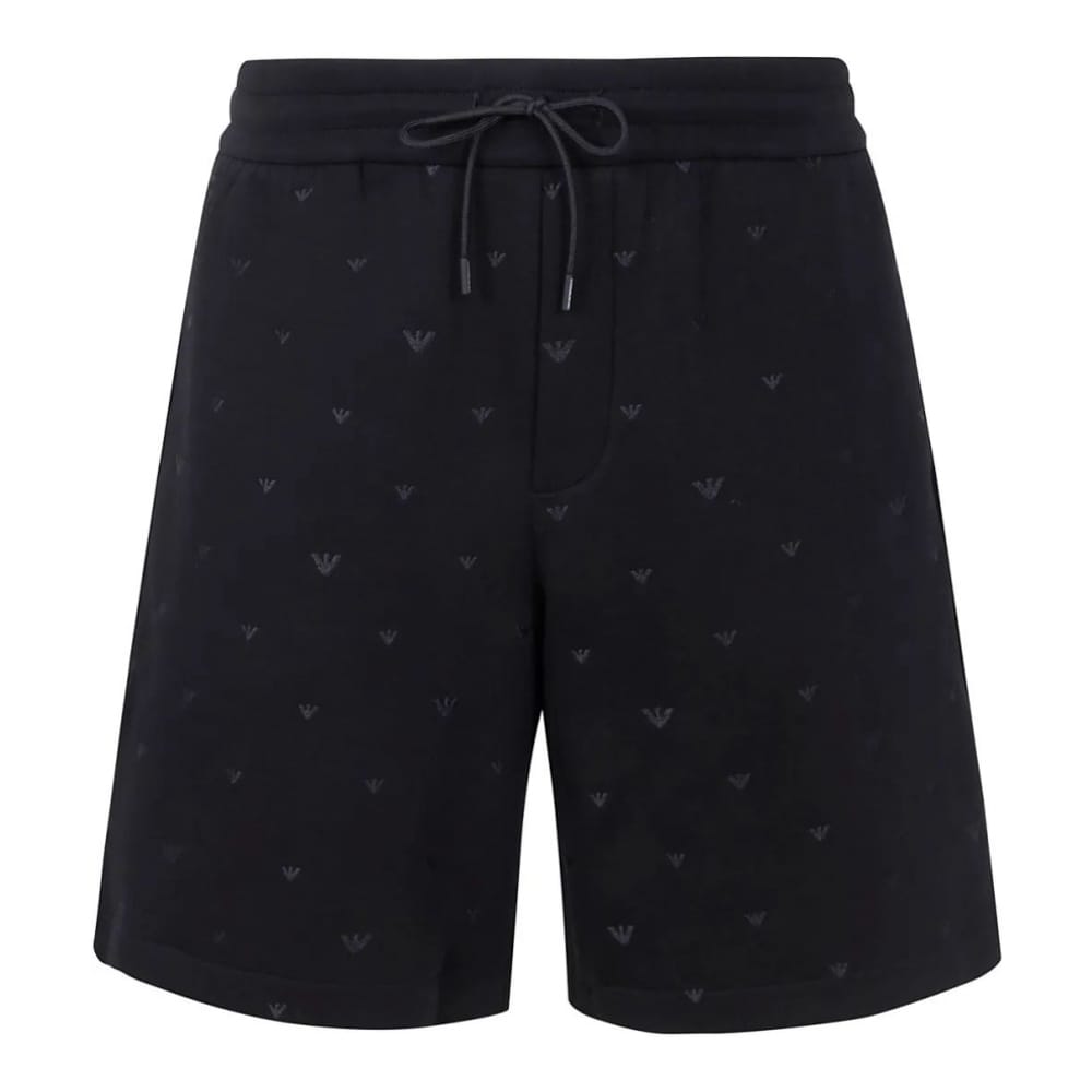 Emporio armani - Short 'All-Over Logo' pour Hommes