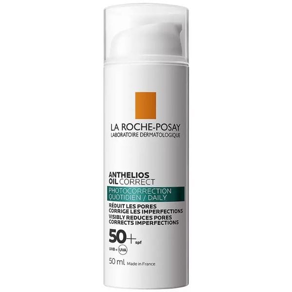 La Roche-Posay - Crème solaire pour le visage 'Anthelios Oil Correct SPF50+' - 50 ml