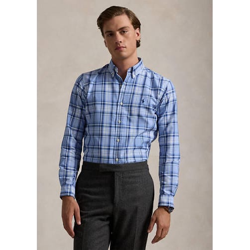 Polo ralph lauren - 'Classic Fit Plaid Oxford Shirt' pour Hommes
