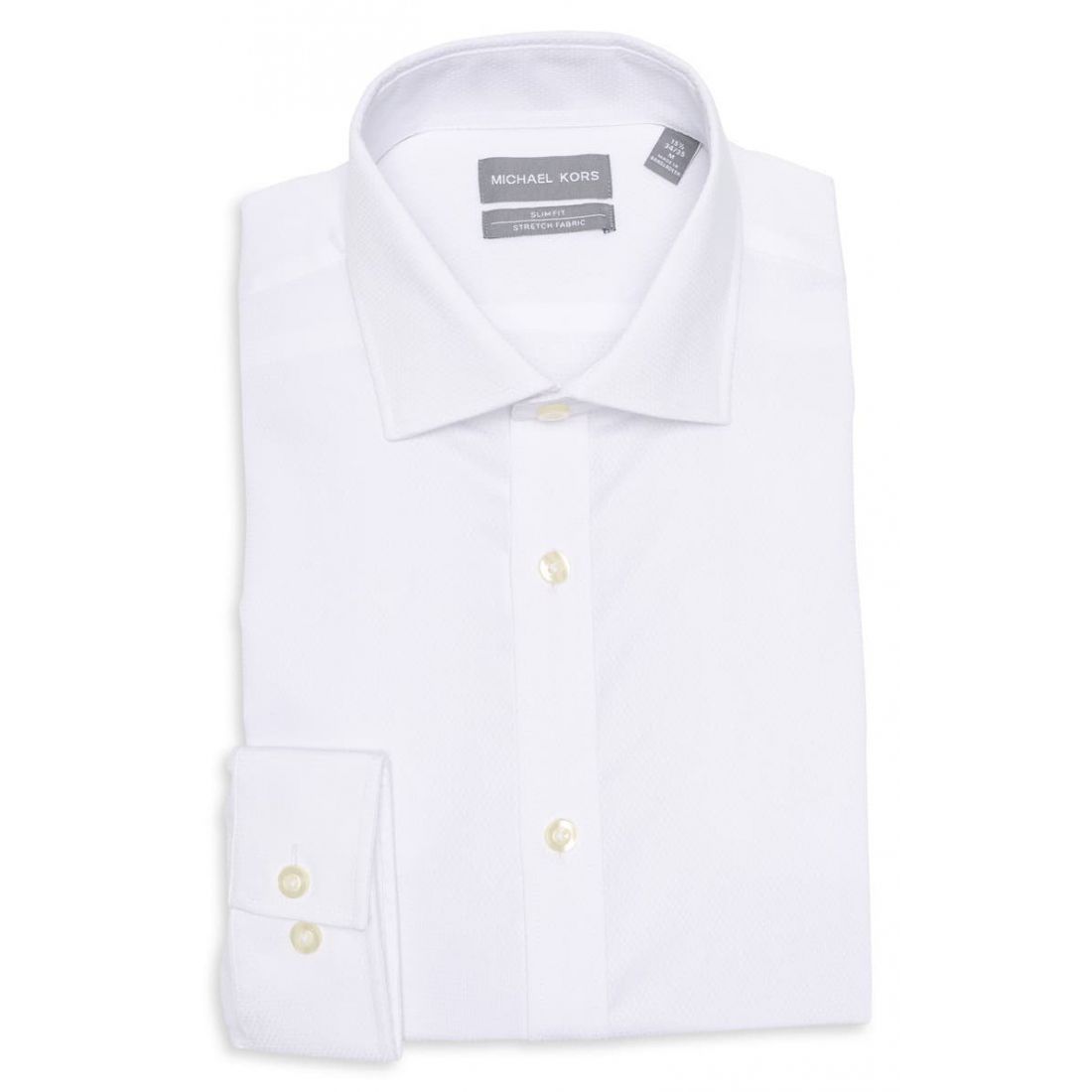 Michael kors - 'Slim Fit Stretch Cotton Dress Shirt' pour Hommes