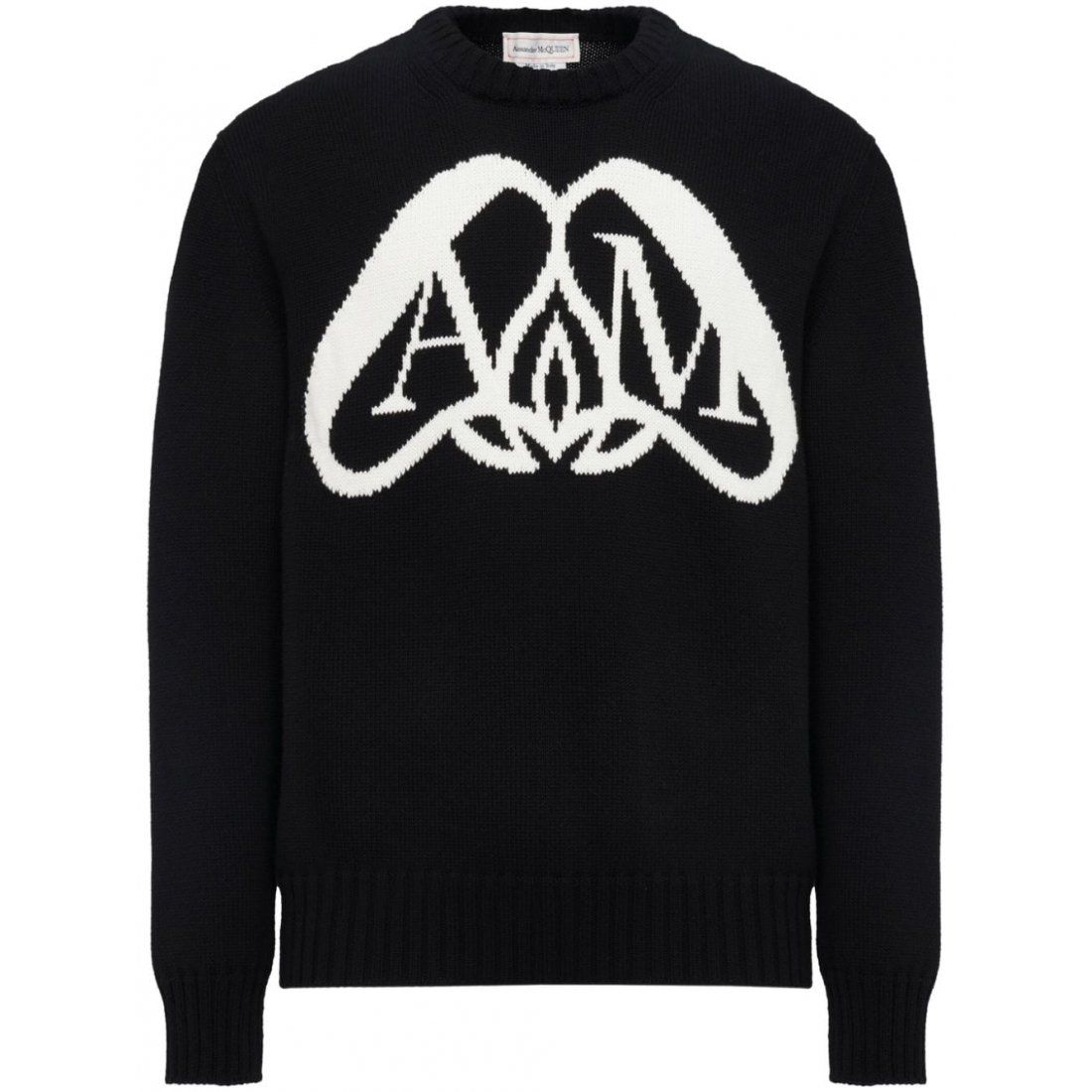 Alexander mcqueen - Pull 'Seal Logo-Intarsia' pour Hommes