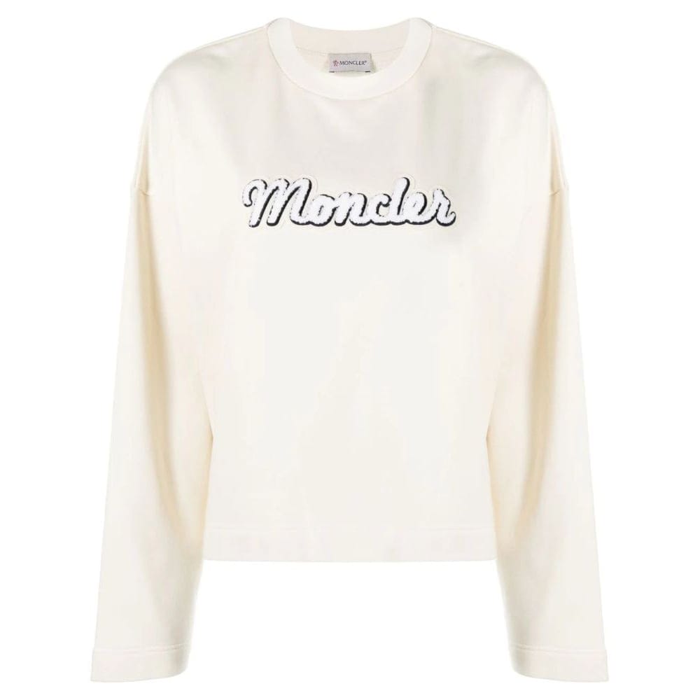Moncler - Pull 'Logo Embroidered' pour Femmes