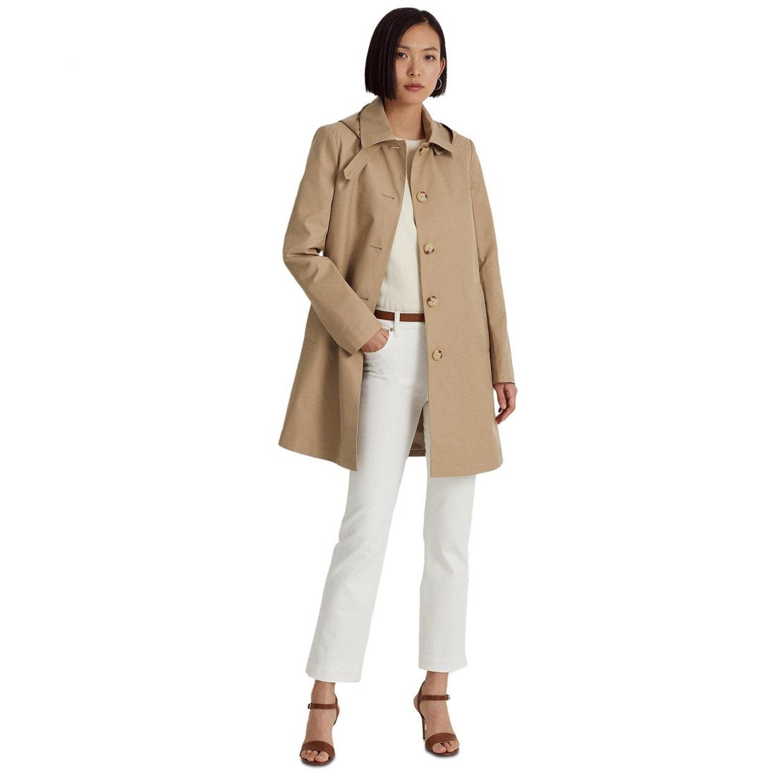 Lauren ralph lauren - "'Hooded Raincoat' pour Femmes"