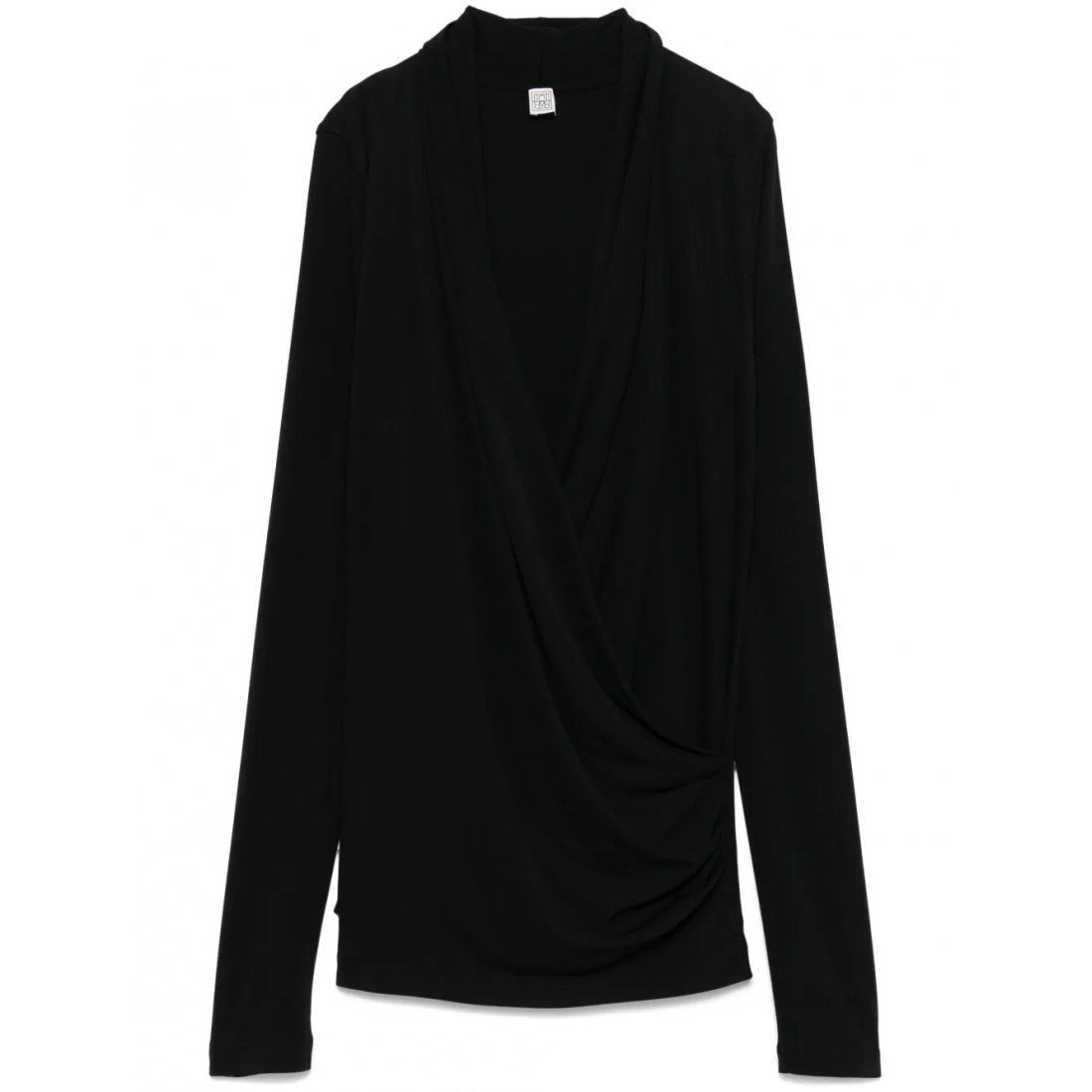 Toteme - Blouse à manches longues 'Overlapped' pour Femmes