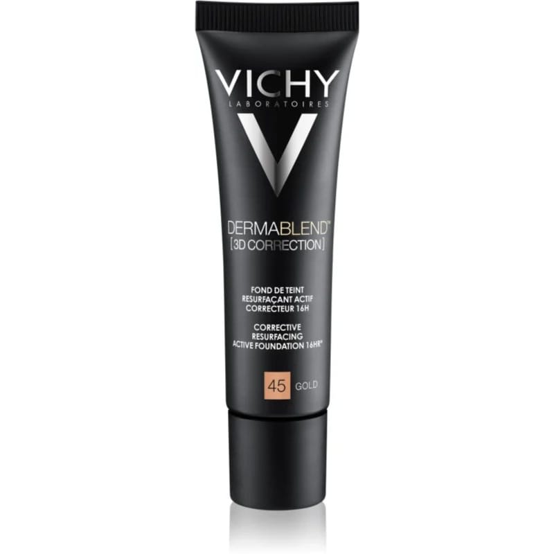 Vichy - Dermablend 3D Correction Fond Teint Resurfaçant Actif - 45 Gold 30 ml