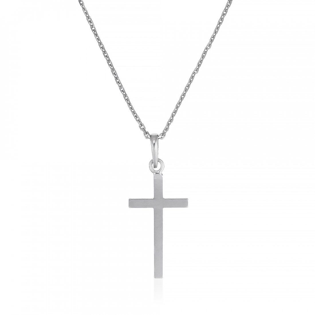 Or éclat - "Pendentif 'Croix Croyance' pour Femmes"-0