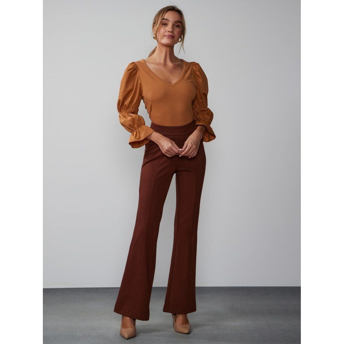 New york & company - Pantalon 'Bootcut Ponte' pour Femmes