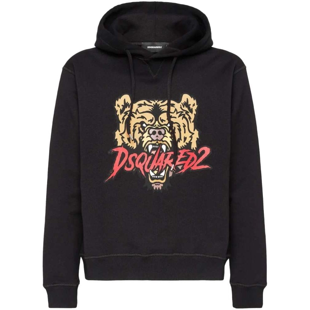 Dsquared - Sweatshirt à capuche  'Logo-Print' pour Hommes