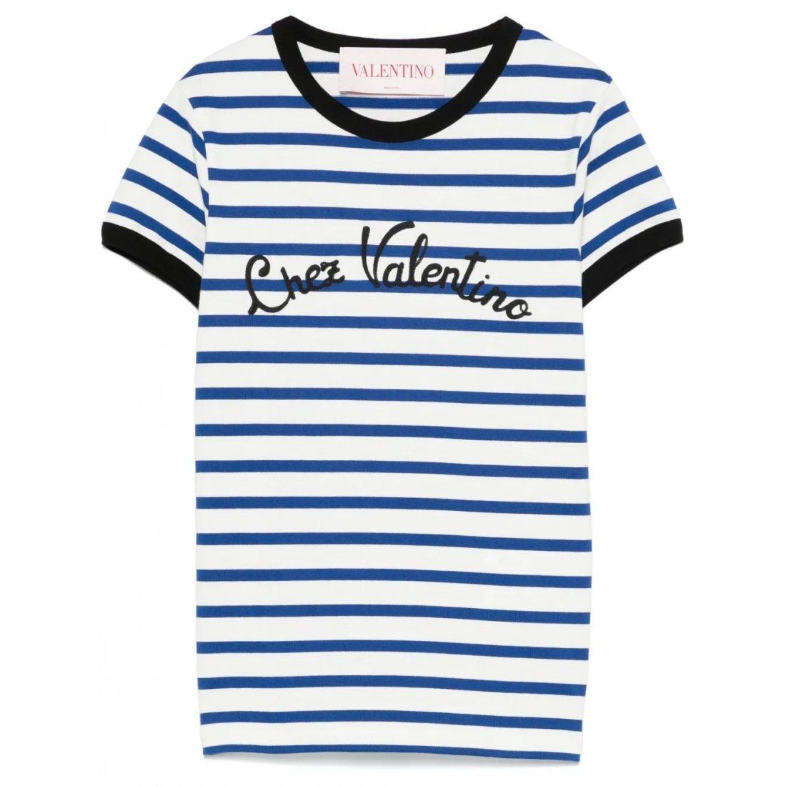 Valentino garavani - T-shirt 'Striped' pour Femmes