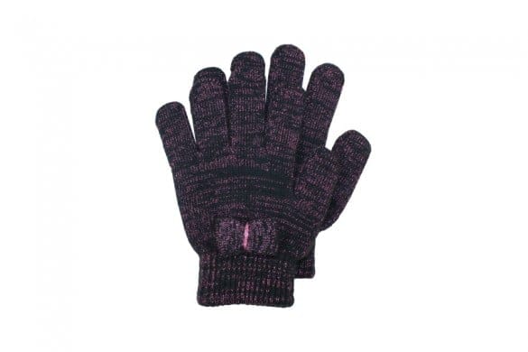 Complement Europe - K's 720782726 GANTS UNITAILLE GRIS FONCE LUREX ROSE