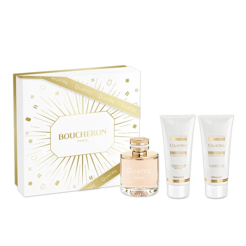 Boucheron - Coffret de parfum 'Quatre Pour Femme' - 3 Pièces