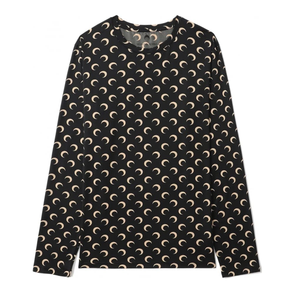 Marine serre - "T-shirt 'Moon-Printed' pour Hommes"-L