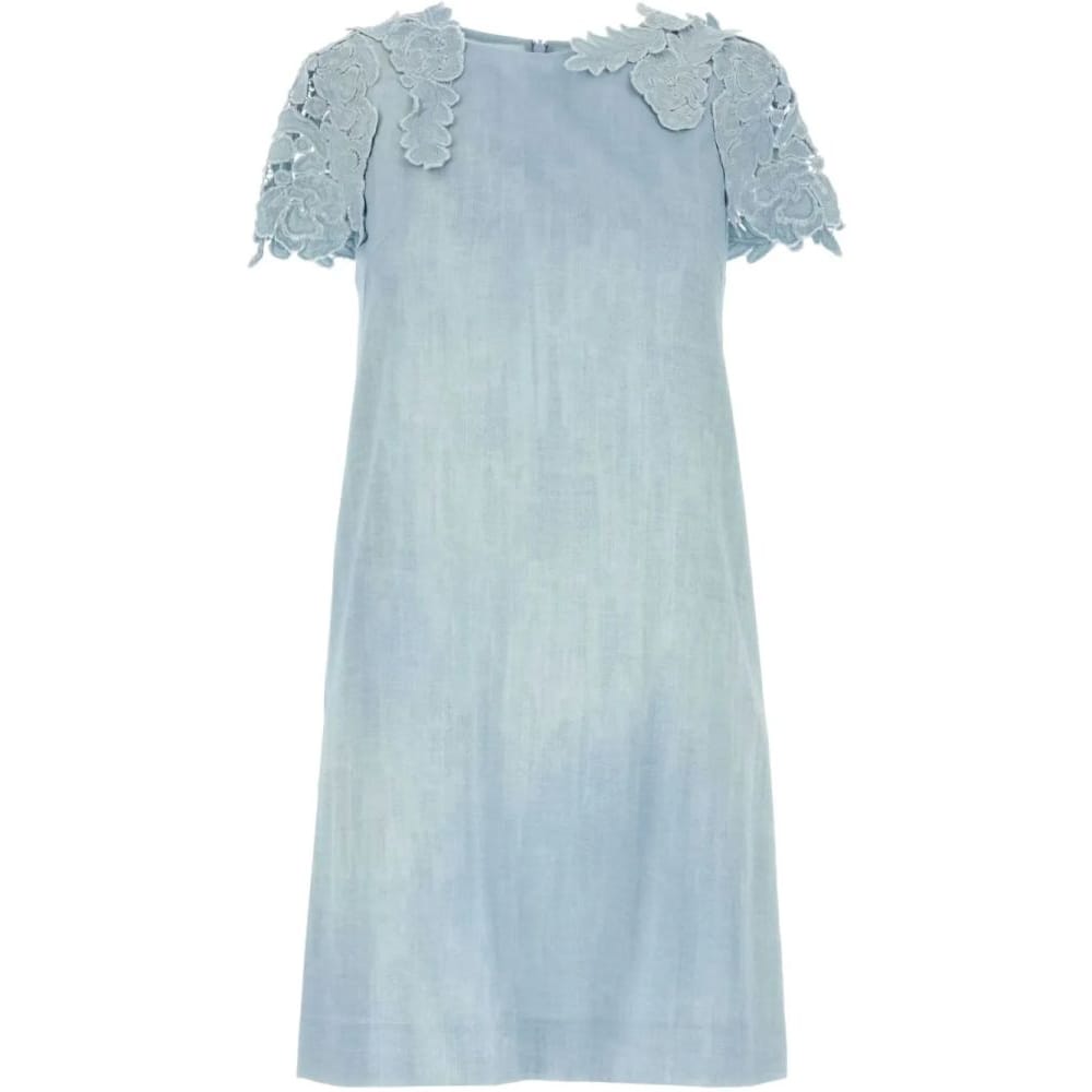 Ermanno scervino - Robe mini 'Floral-Appliqué' pour Femmes