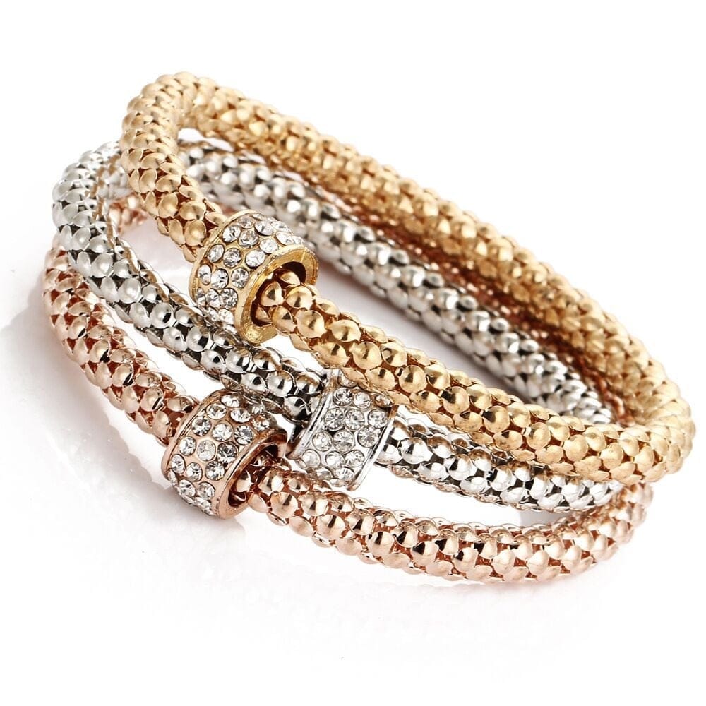 Liv oliver - Bracelet 'Tri Color Embelished' pour Femmes