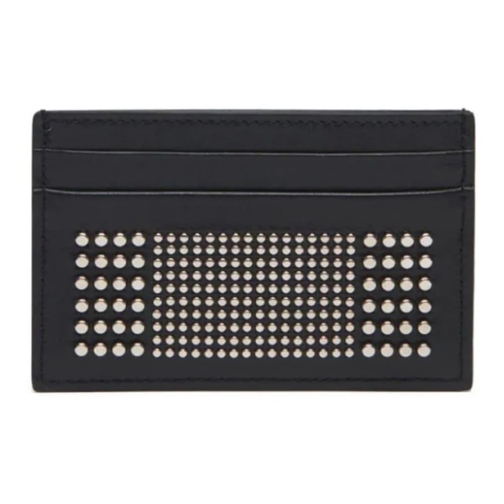 Alexander mcqueen - Porte-carte 'Stud-Embellished' pour Hommes