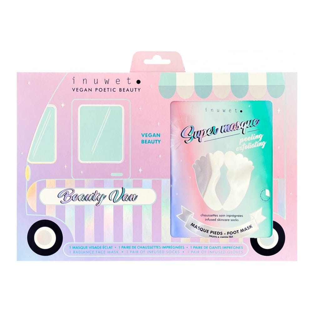 Inuwet - Set de masques 'Beauty Van' - 3 Pièces