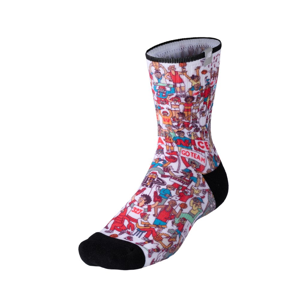 New balance Digital Print Crew Socks 1 Pair-S S