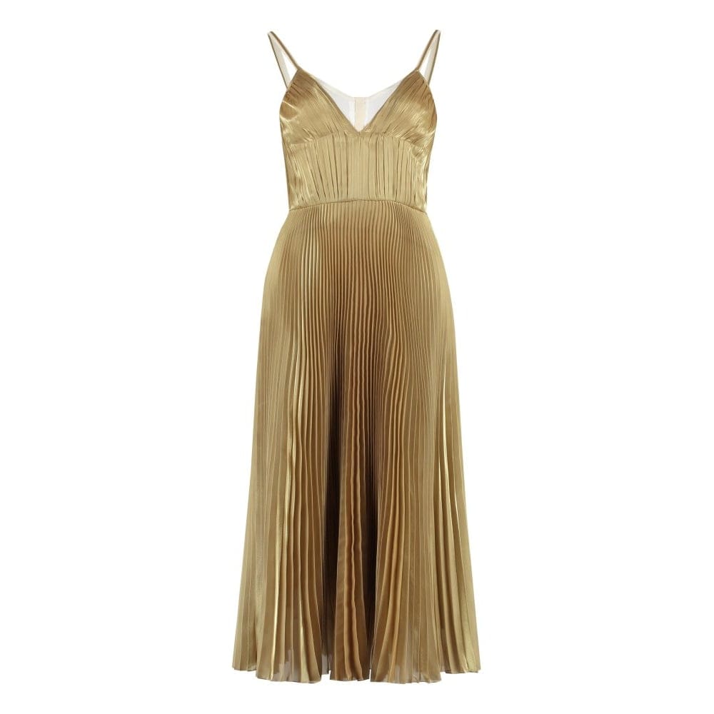 Prada - Robe Midi 'Technical Voile Pleated' pour Femmes