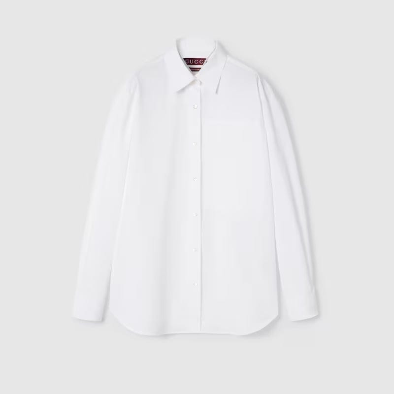 Gucci - Chemise 'Embossed Poplin' pour Femmes