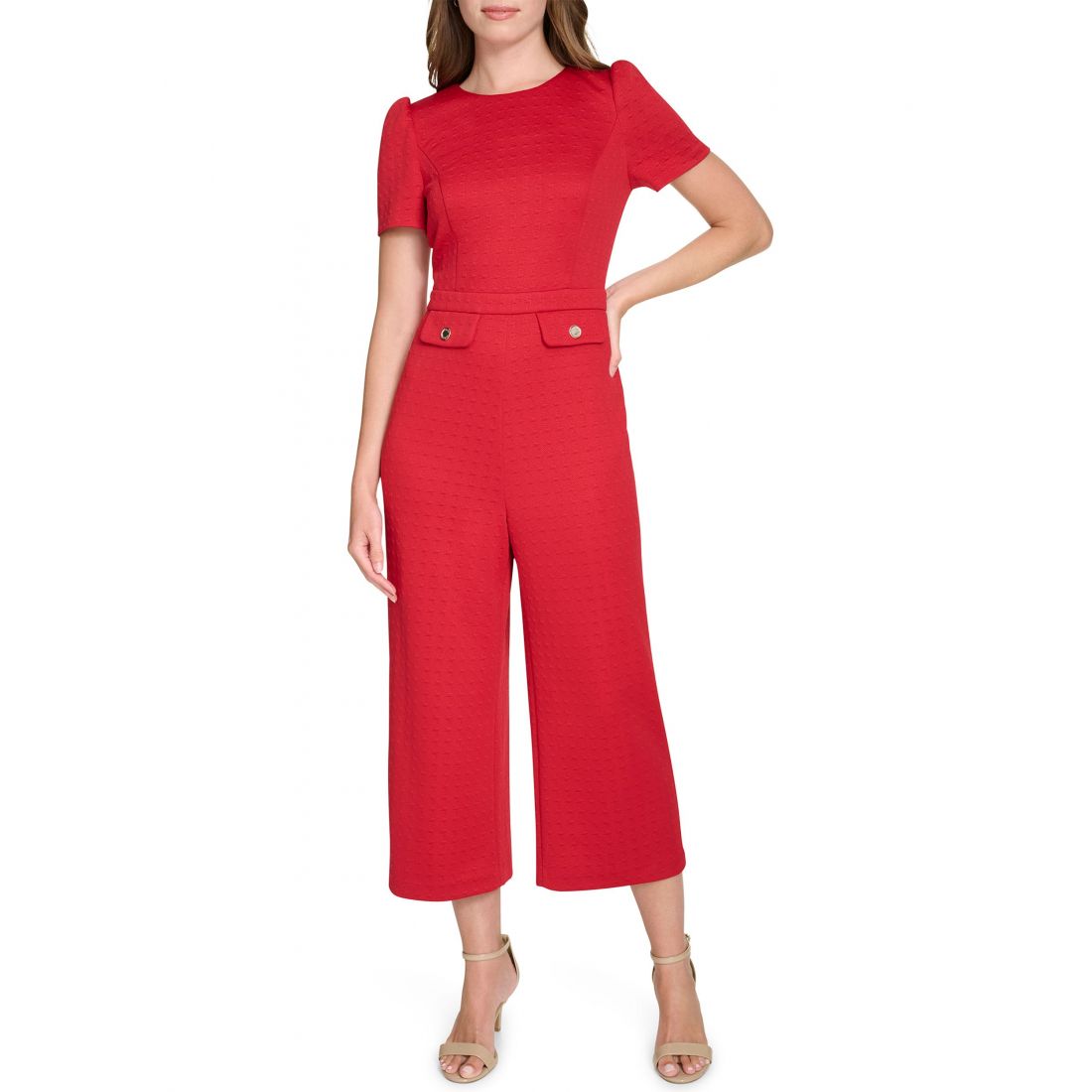 Tommy hilfiger - "Combinaison 'Puff Sleeve Textured Knit' pour Femmes"-4