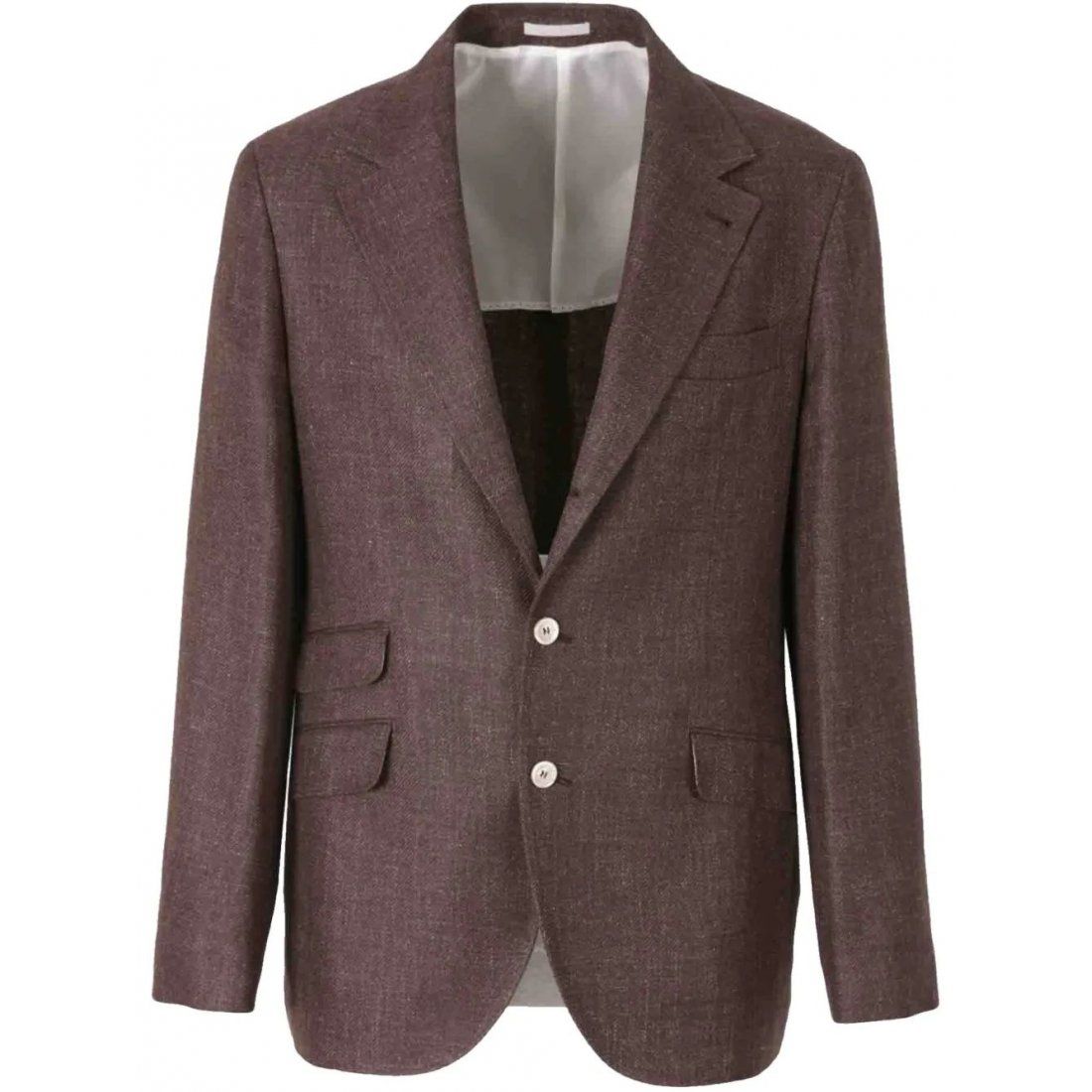 Brunello cucinelli - Blazer 'Single-Breasted' pour Hommes
