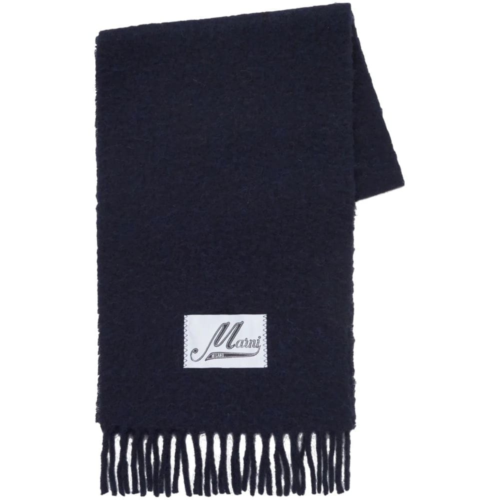 Marni - Écharpe en laine 'Logo-Appliqué' pour Femmes