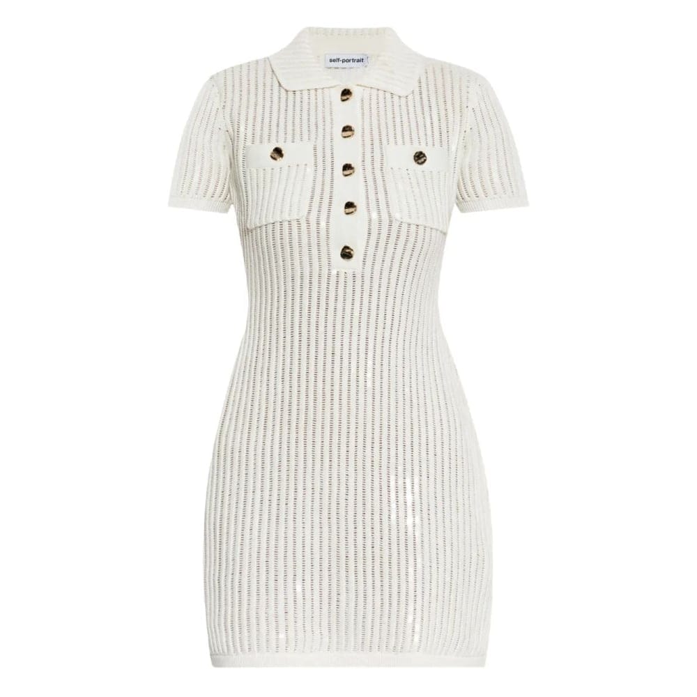 Self portrait - Robe mini 'Knitted' pour Femmes