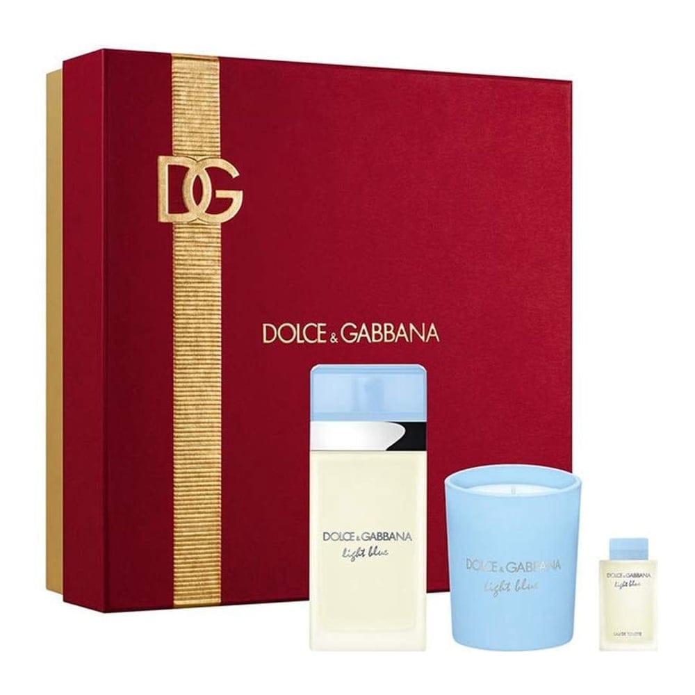 Dolce&gabbana - Coffret de parfum 'Light Blue' - 3 Pièces