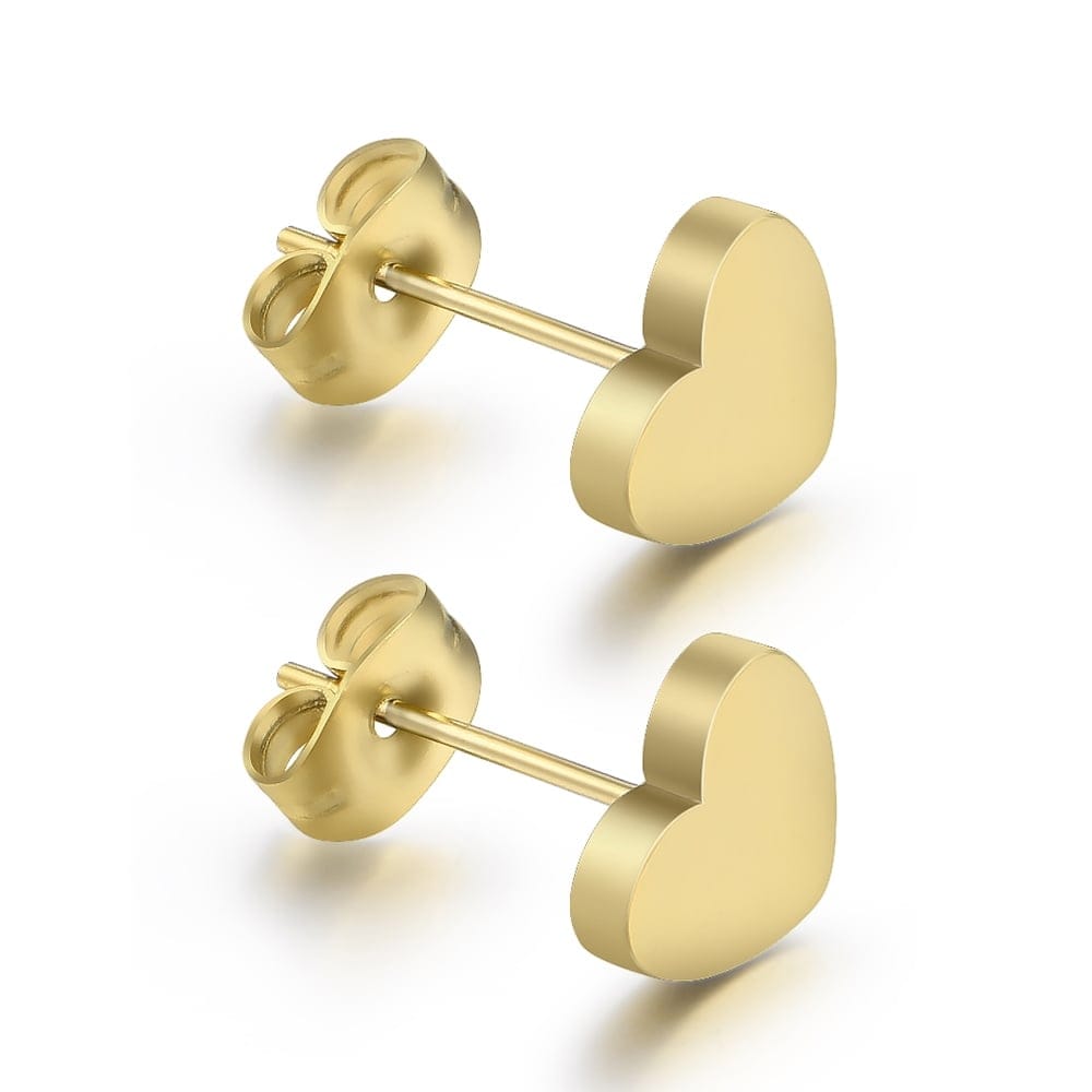 Liv oliver - Boucles d'oreilles 'Heart Post' pour Femmes