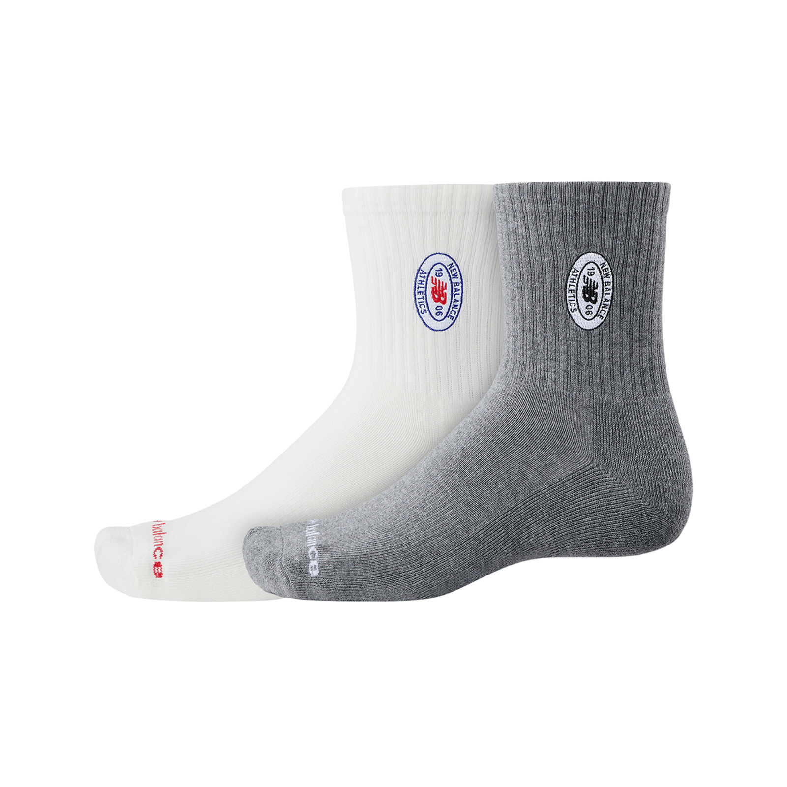 New balance Graphics QTR Crew Socks 2 Pack-S S