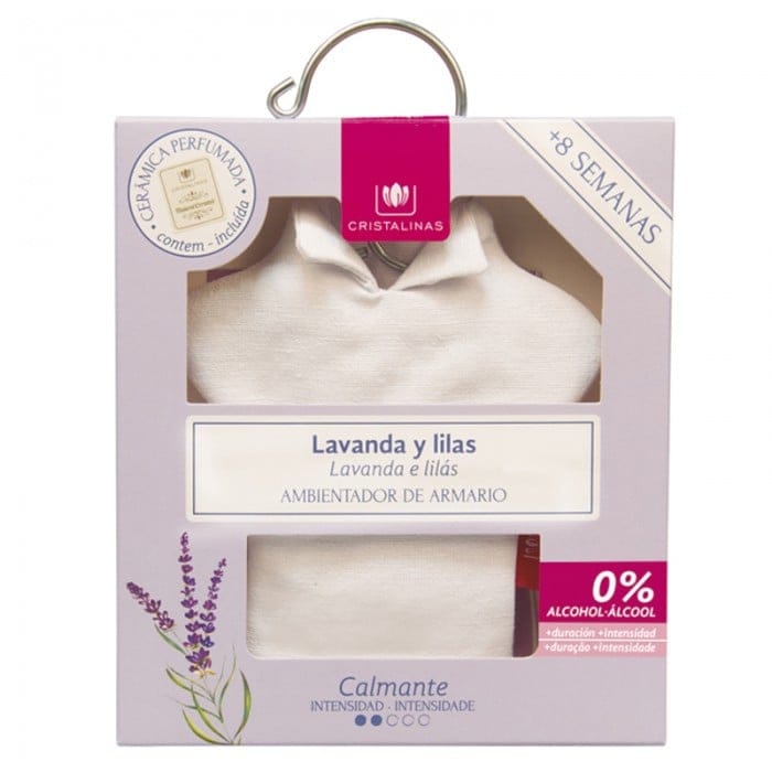 Cristalinas - Désodorisant 'Wardrobe 0%' - Lavande