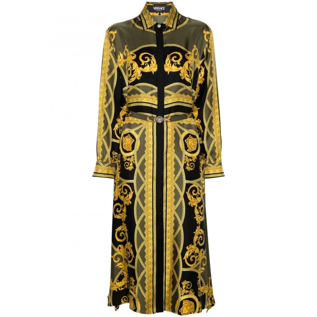 Versace - Robe chemise 'La Coupe Des Dieux' pour Femmes