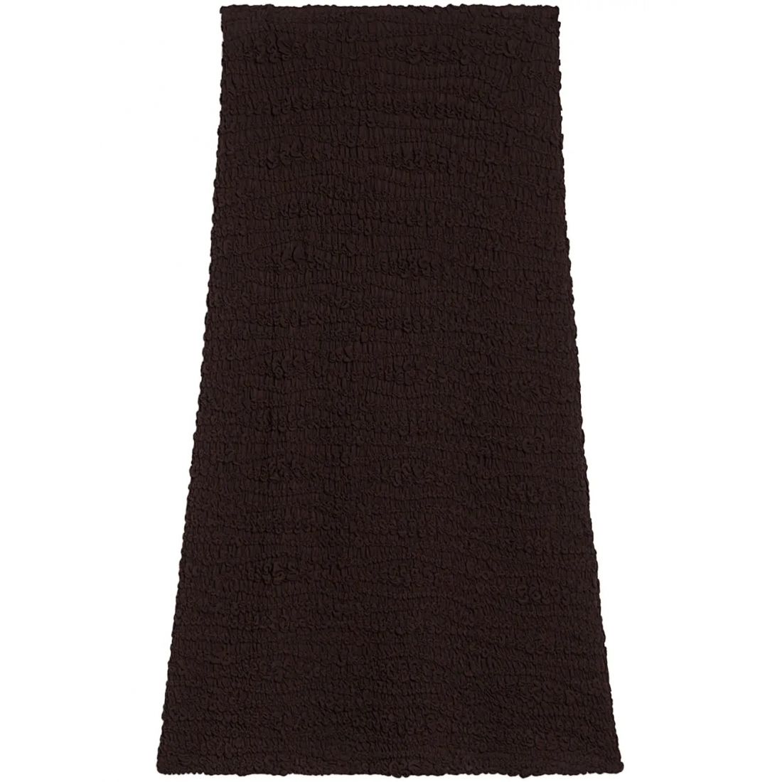 Jil sander - Jupe Midi 'High-Waist Crinkled' pour Femmes