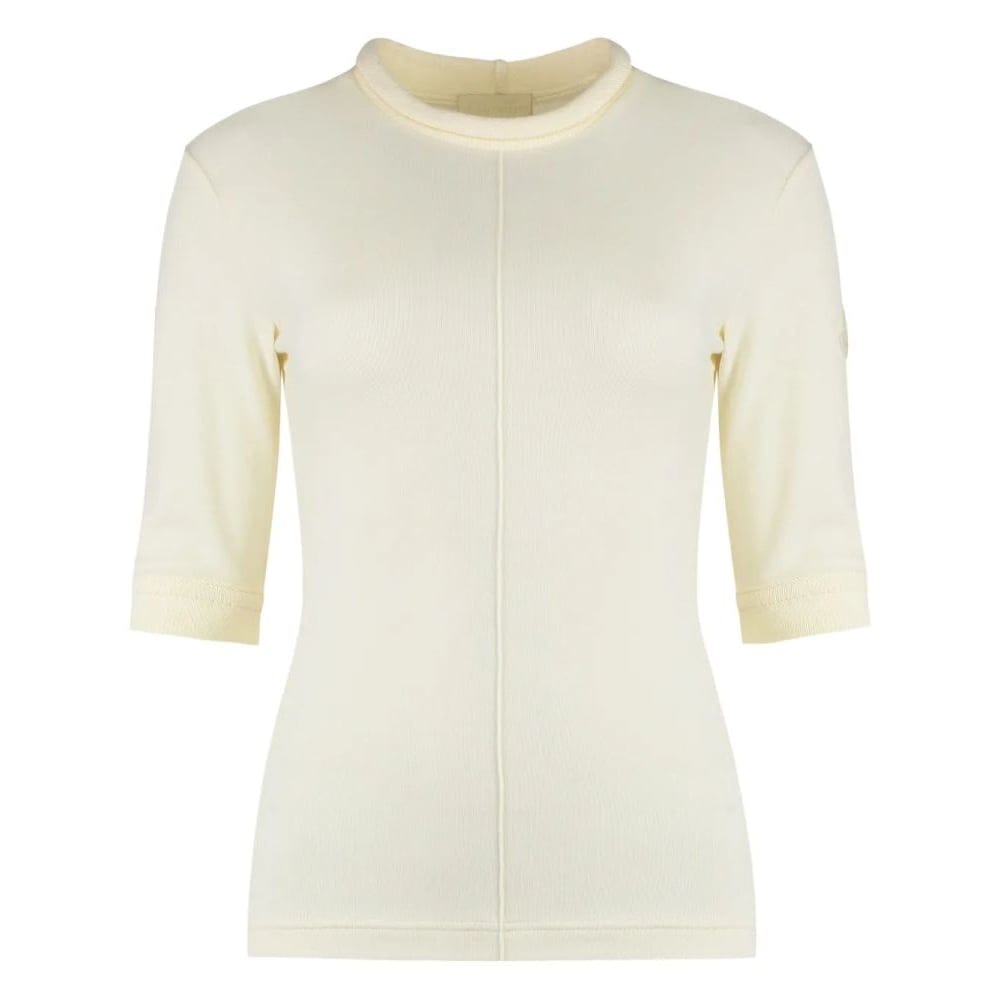 Moncler - T-shirt 'Ribbed' pour Femmes