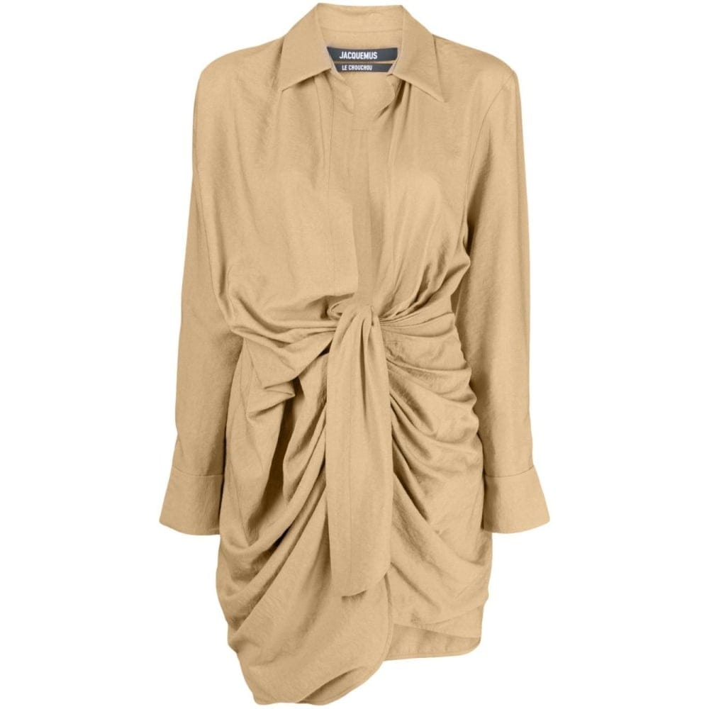Jacquemus - Robe mini 'La Robe Bahia Draped' pour Femmes