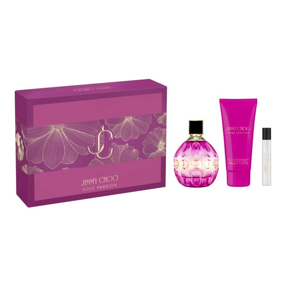 Jimmy Choo - Coffret de parfum 'Rose Passion' - 3 Pièces