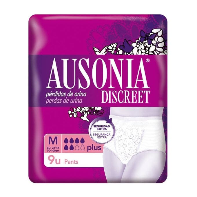 Ausonia - Pantalons pour l'Incontinence 'Discreet Boutique' - Plus TM 9 Pièces
