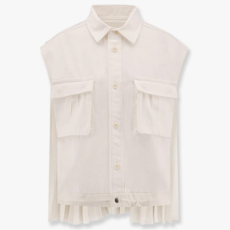 Sacai - Chemise sans manches pour Femmes