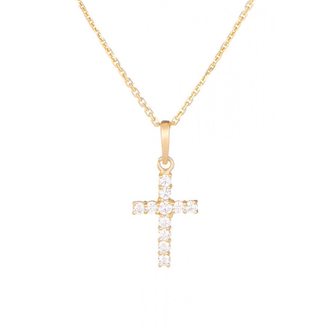Oro di oro - Pendentif 'Croix Vérité' pour Femmes